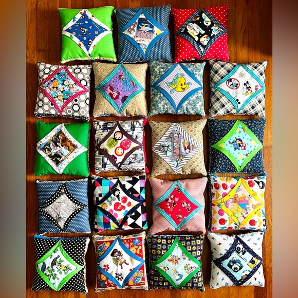 Tooth Fairy Pillow - Birds and Greenery - Picture 10 of 11